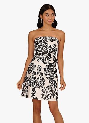 Shop for Adrianna Papell | Black & White | Dresses | Womens | online at  Freemans