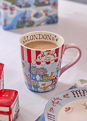 Cath Kidston London Town Flower Market Stanley Mug | Freemans
