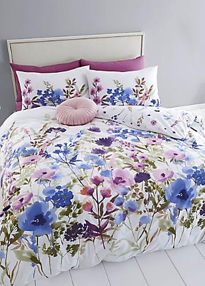 Lipsy ava floral duvet outlet cover and pillowcase set