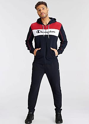 Red champion best sale jogging suit