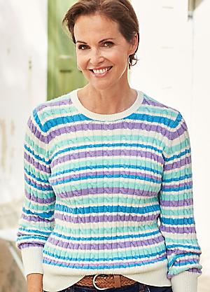 Women's Jumpers  Ladies' Knitted Jumpers - Cotton Traders