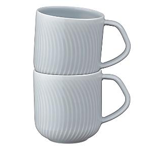 SET OF 2 MUGS Guzzini, col. Sky grey