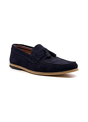 Dune blue suede on sale shoes