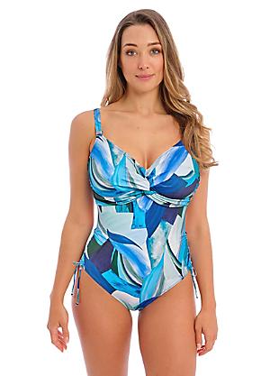 One piece body shaping swimsuit no wires kaleidoscope Shaping swimwear  CHARMLINE