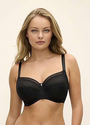 Tanga da bagno jacquard chevron Donna, Nero | Milano