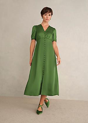 hobbs green dress sale Shop for | | Dresses | Womens long ruffle dress