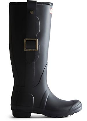 Black hunter outlet wellies size 4