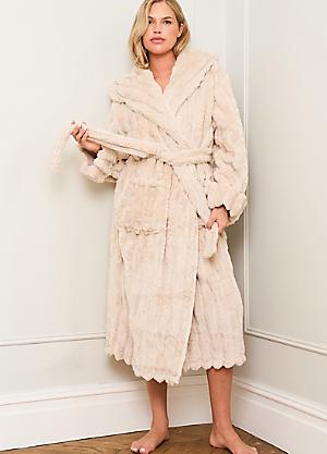 Shop for White & Cream | Dressing Gowns | Nightwear | Womens | online at  Freemans