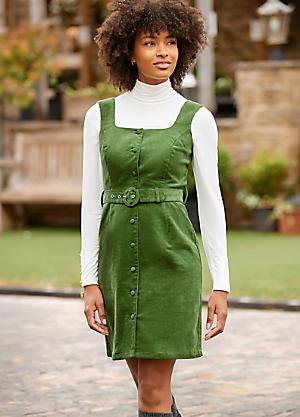 Joe Browns Arabella Cord Pinafore Dress