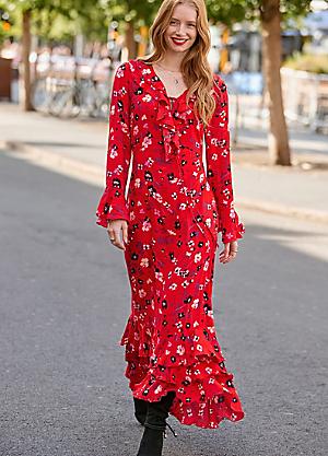the a&f mila denim midi dress PISTOLA Amira in Blue Business Casual Dress Shoes Flattering midi dress in Spring maxi dress Length:64[+$4.99]