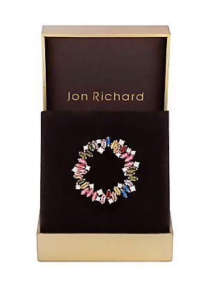 Jon richard rose hot sale gold earrings