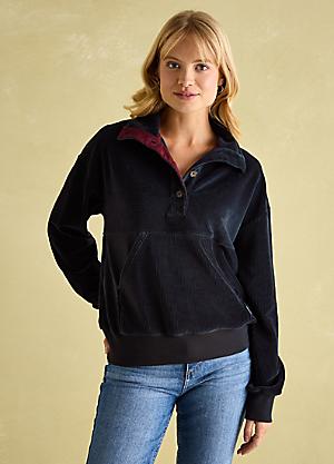 Joules Renee Corduroy Sweatshirt Freemans