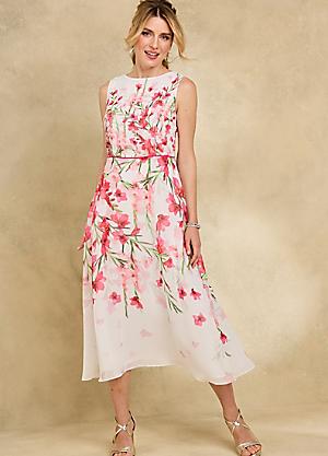 Womens Summer Floral Maxi Long Dress Holiday Evening Party A-Line Swing  Dresses