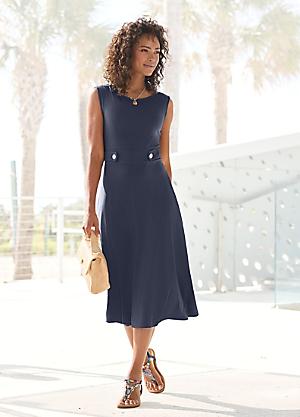 summer shift dresses midi length Midi Dress Freemans Shift Dresses Who Else Loves The Ultimate Throw-on Summer  Dress? ☀️ Stick