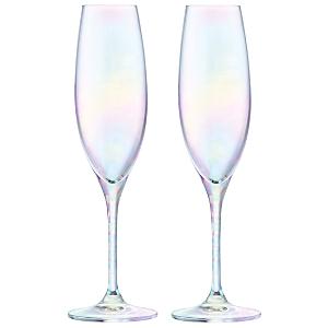 LSA International Arc Champagne Flutes Set of 4