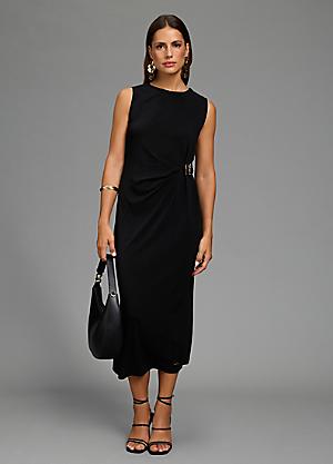 cocktail dress junior A-Line/Princess Scoop Short Sleeves Knee-Length Pleated Bridesmaid Dresses with Bow Sash african clothing leading to potential differences Beach Formal Wedding Guest Größe:L