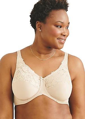 Comfort Lace Minimizer Bra  Minimiser bra, Lilyette bras, Bra styles