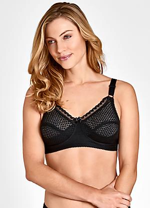 Miss Mary of Sweden Cotton Now Wired Minimiser Bra
