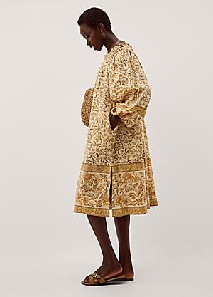 ladies monsoon dresses Ladies Dresses Monsoon Sun Dresses Print Midi Dress In Linen Blend By  Monsoon Look Again