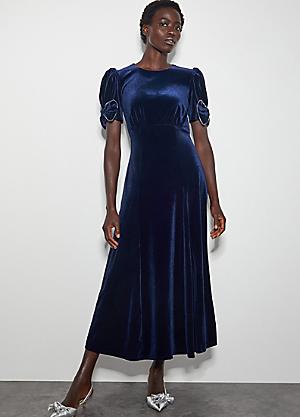 Blue Occasion Dresses Navy Baby Blue Dress Freemans