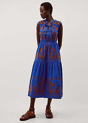 sachin and babi light blue dress Monsoon Lucie Embroidered Dress main image 1