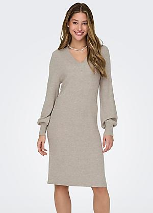 Long sleeve hotsell midi dress casual