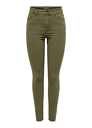Buy Women's Super Combed Cotton Rich Elastane Stretch Slim Fit Jeggings  With Pockets - Affogat IW16