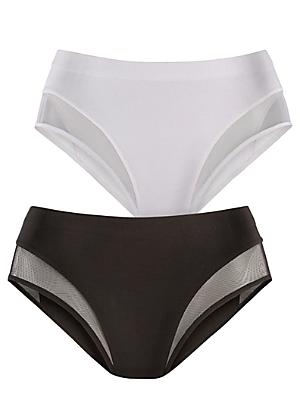 Petite Fleur Pack of 2 Shapewear Waist Briefs