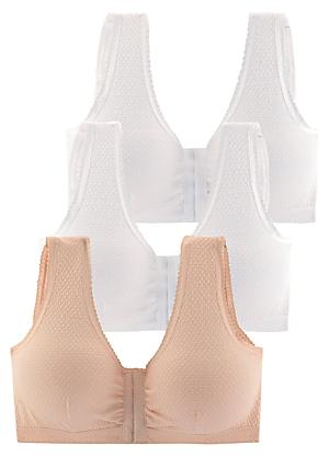 Miracle Bamboo Best Comfortable Front Closure Wireless Bra
