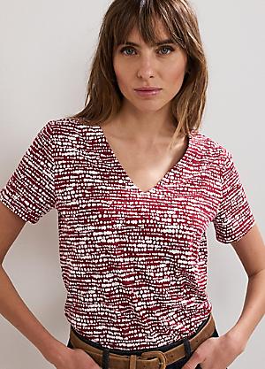 フェイズ エイト Phase Eight Elspeth V Neck Top （Blue） Elspeth V Neck Top | Phase Eight UK |