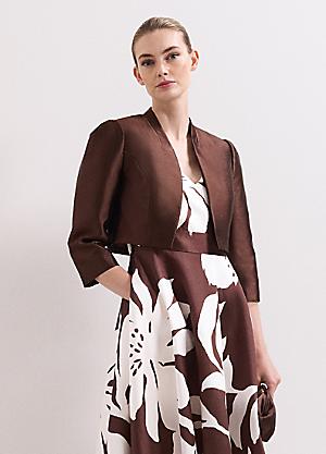 Veste Phase Eight Taille 10 Neuve Avec étiquette - Couleur Nude/black, Polyester
