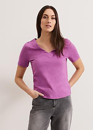 Phase Eight Elspeth V Neck Top Purple Phase Eight Elspeth V Neck Top Purple