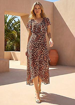 brown dress size 14 Ariel Convertible Velvet Dress main image 0