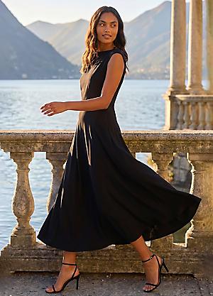 sachin and babi light blue dress How to Wear a Midi Dress with Sneakers - the ultimate comfortable casual  look