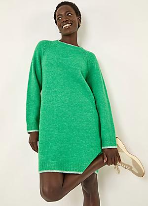 high neck knit shift dress Roman Knitted Womens dresses