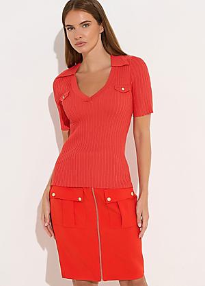 julien macdonald orange dress Buy Star by Julien MacDonald Orange Pleated Halter Dress from the Next UK online shop