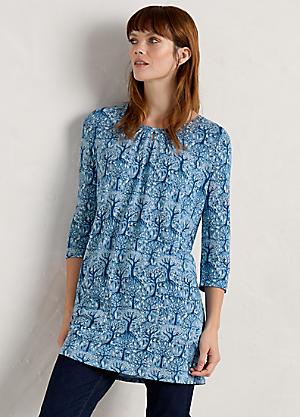 Seasalt Cornwall - Our Sol Blaze Tunic is back in a new painterly