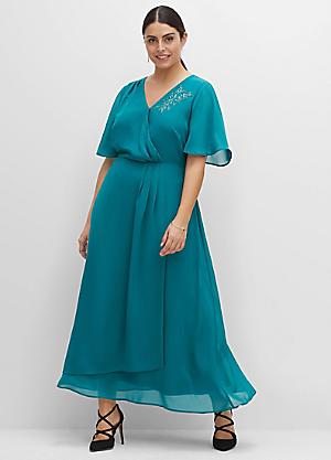 Chiffon dress size on sale 20