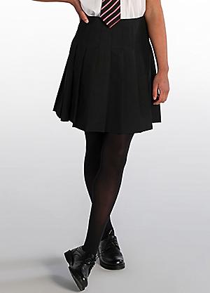 Trutex navy pleated clearance skirt