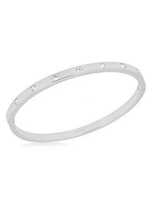 Kalli Bangle Armband Glans 4 mm Zilver Kalli Bangle Armband Glans 4 mm Zilver
