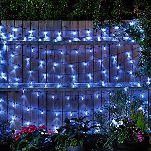 Gardenwize Garden Outdoor 2m Solar Micro LED Bulb String Fence Fairy Lights  (10 piece)