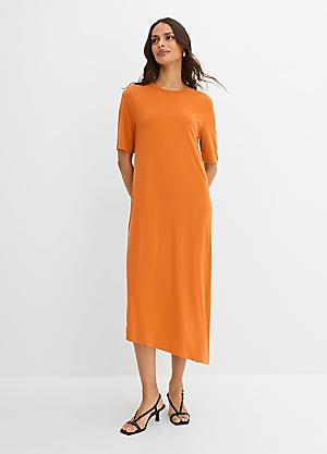 bonprix Asymmetric Hem Jersey Dress | Freemans
