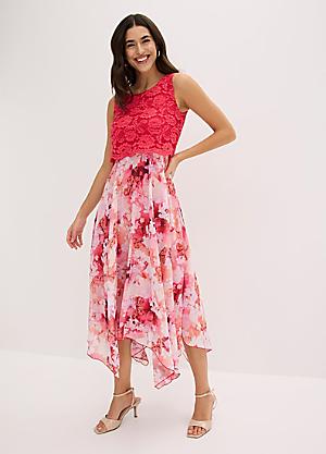 prix pink dress Priyanka Chopra Jonas Made Us Do a Double Take in A Pink and Black Bodycon  Dress