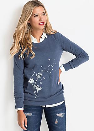 Ladies embroidered cheap sweatshirts