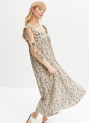 bonprix Flounced Floral Dress