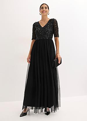blue dress for baby girl Spicy Maxi Dress Black Petite main image 1