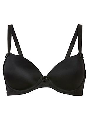 bonprix Black Wireless Spacer Bra