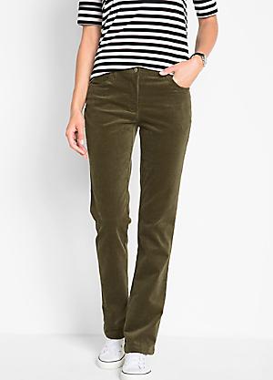 Kaleidoscope Green Velvet Trouser