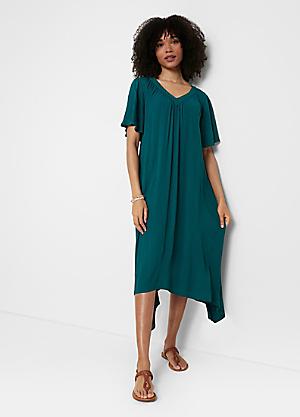 A-Line Midi Pocket Dress