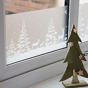 d-c-fix Forest Christmas Static Cling Window Film 20cm x 1.5m Pack